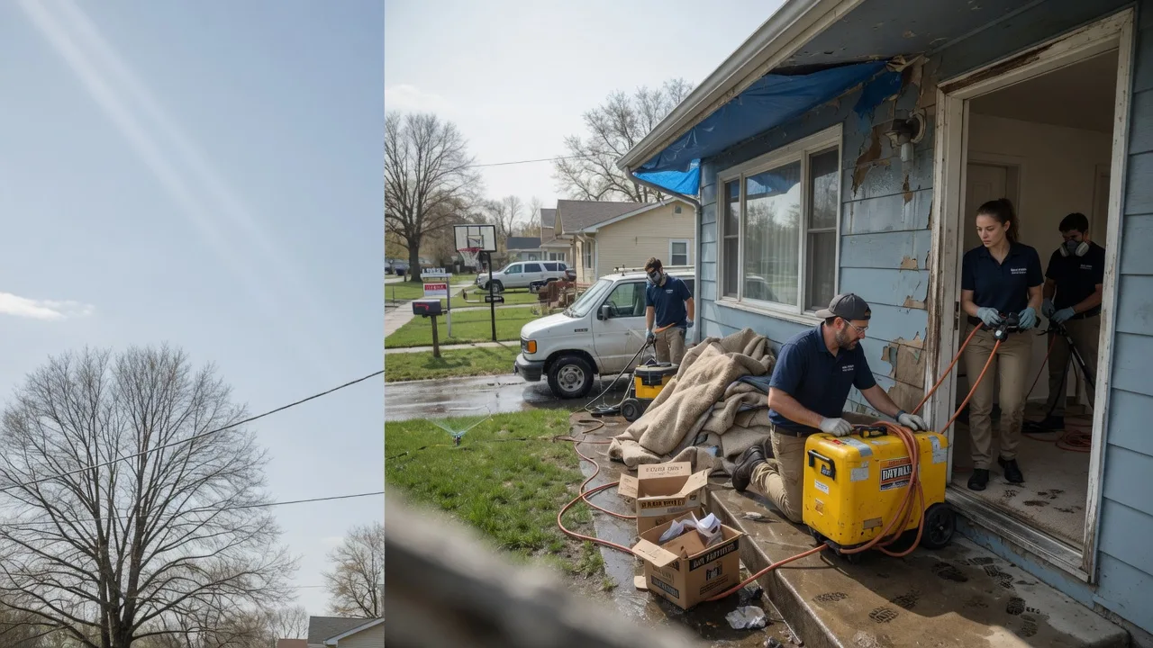 Basement Flood Cleanup in Sheboygan Falls, WI near me